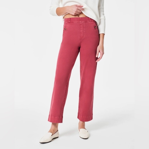 Spanx Stretch twill wide leg, size Small - Picture 2 of 12